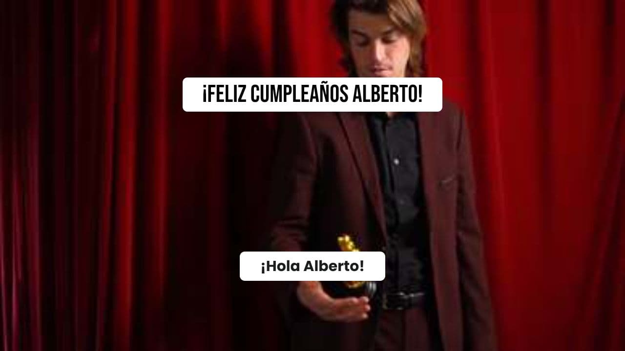 Felicitación Especial del Atlético para Alberto