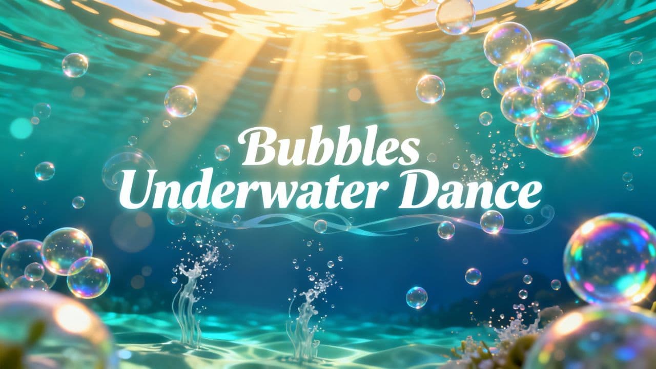 Bubbles Underwater Dance