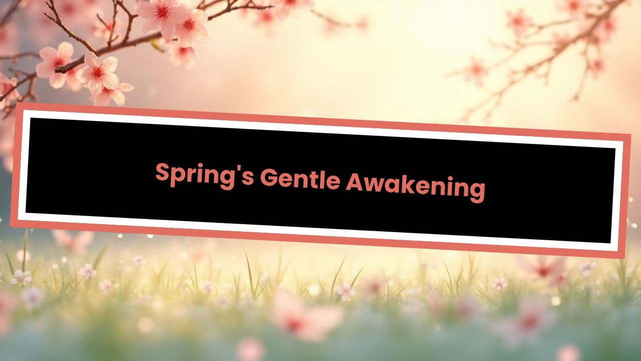 Spring's Gentle Awakening