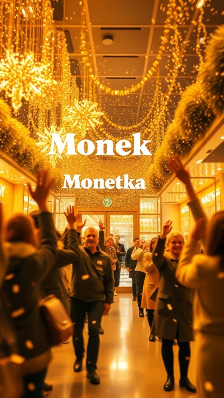 Праздничная атмосфера на Монетке Зимней