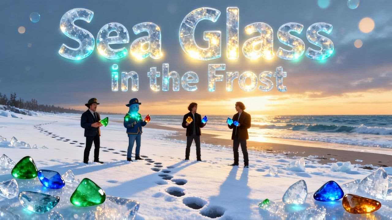 Sea Glass in the Frost