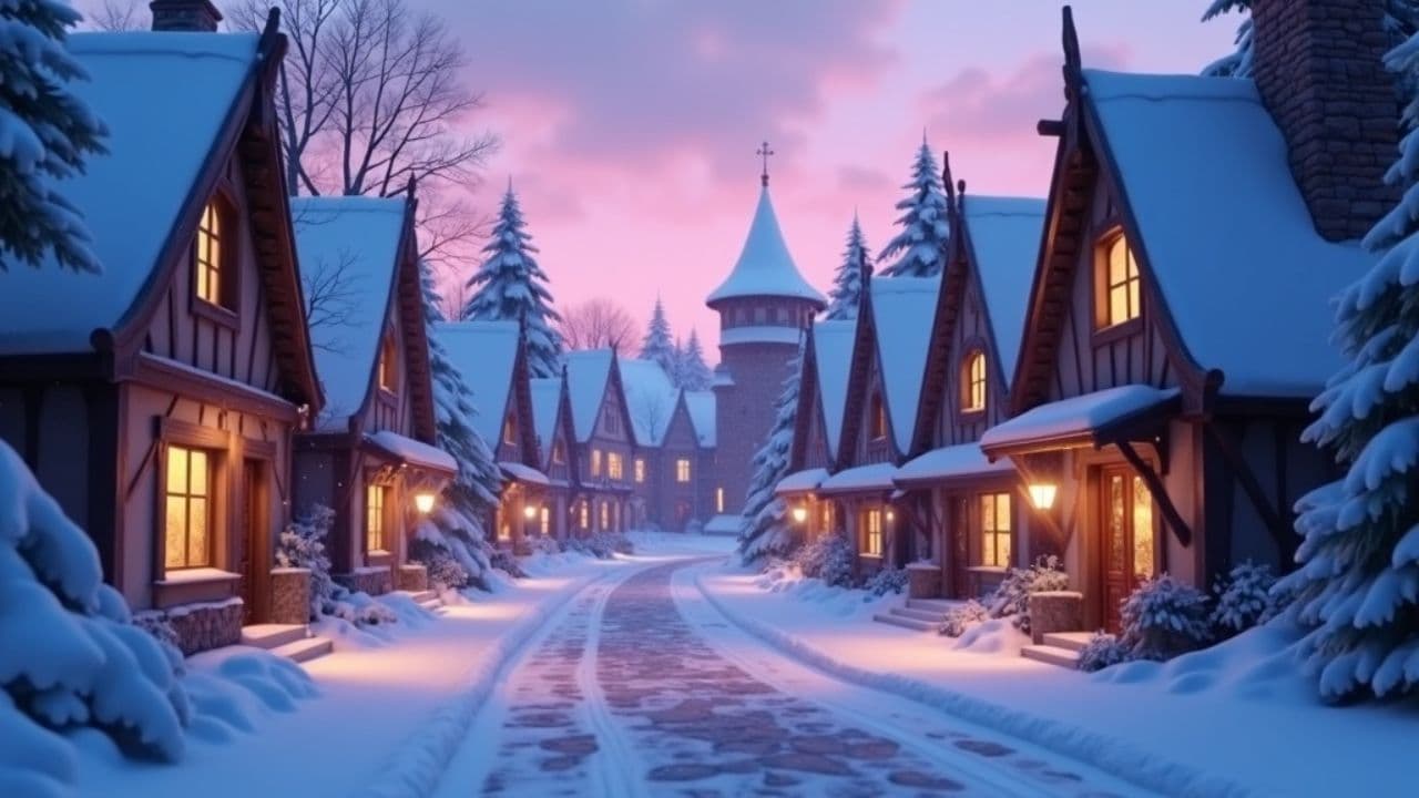 Sankt Martin ritt durch Schnee und Wind