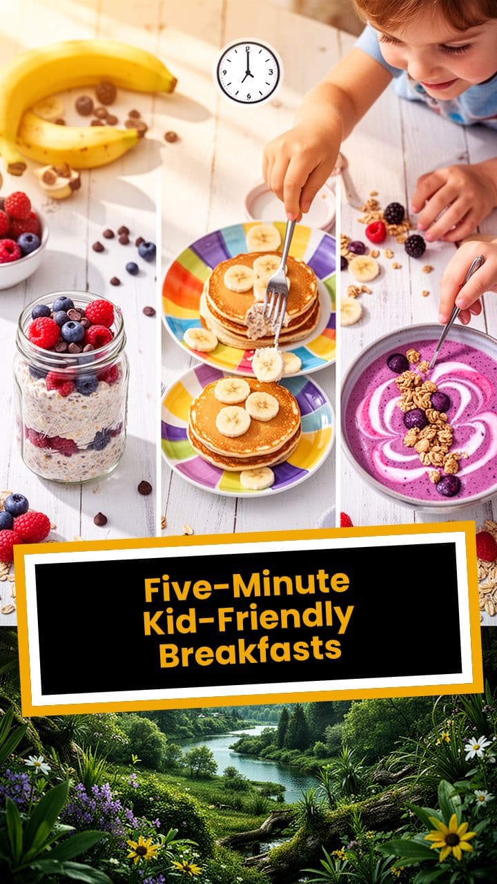 Five-Minute Kid-Friendly Breakfasts