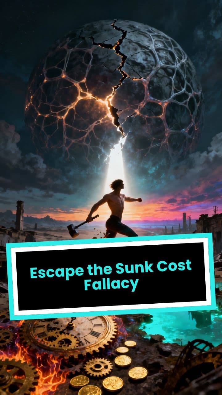 Escape the Sunk Cost Fallacy