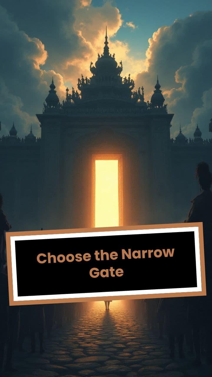 Choose the Narrow Gate
