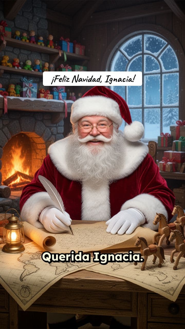 Carta de Santa para Ignacia