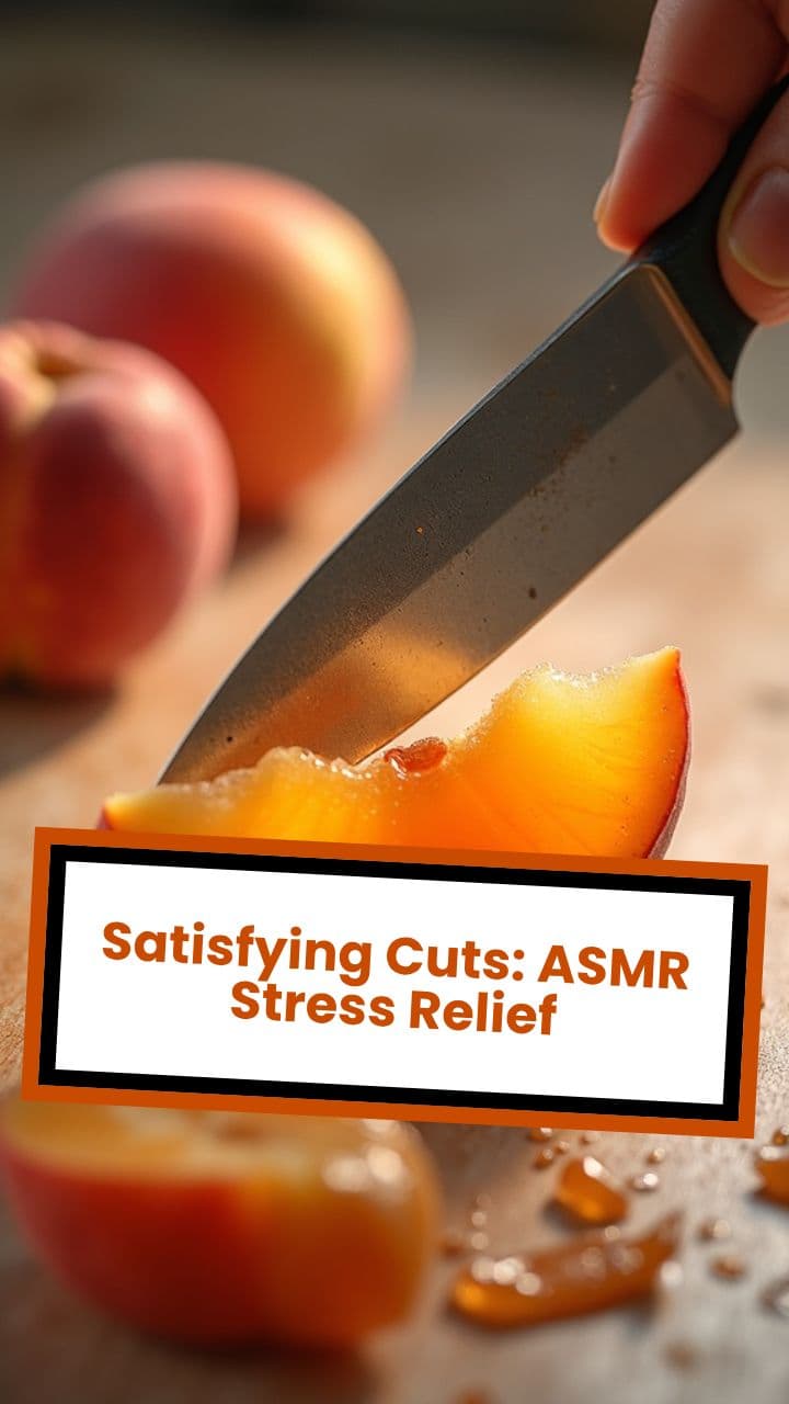 Satisfying Cuts: ASMR Stress Relief