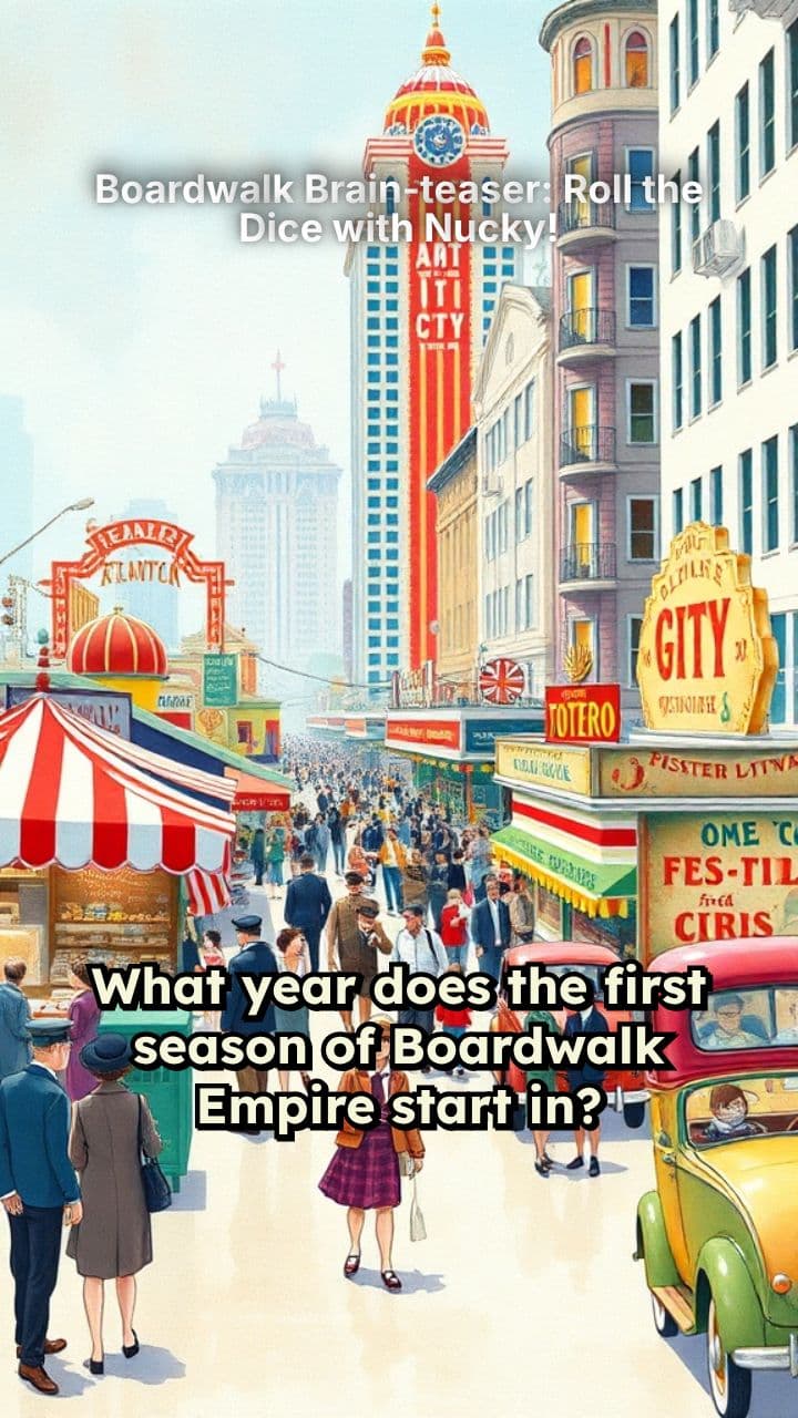Boardwalk Brain-teaser: Roll the Dice with Nucky!