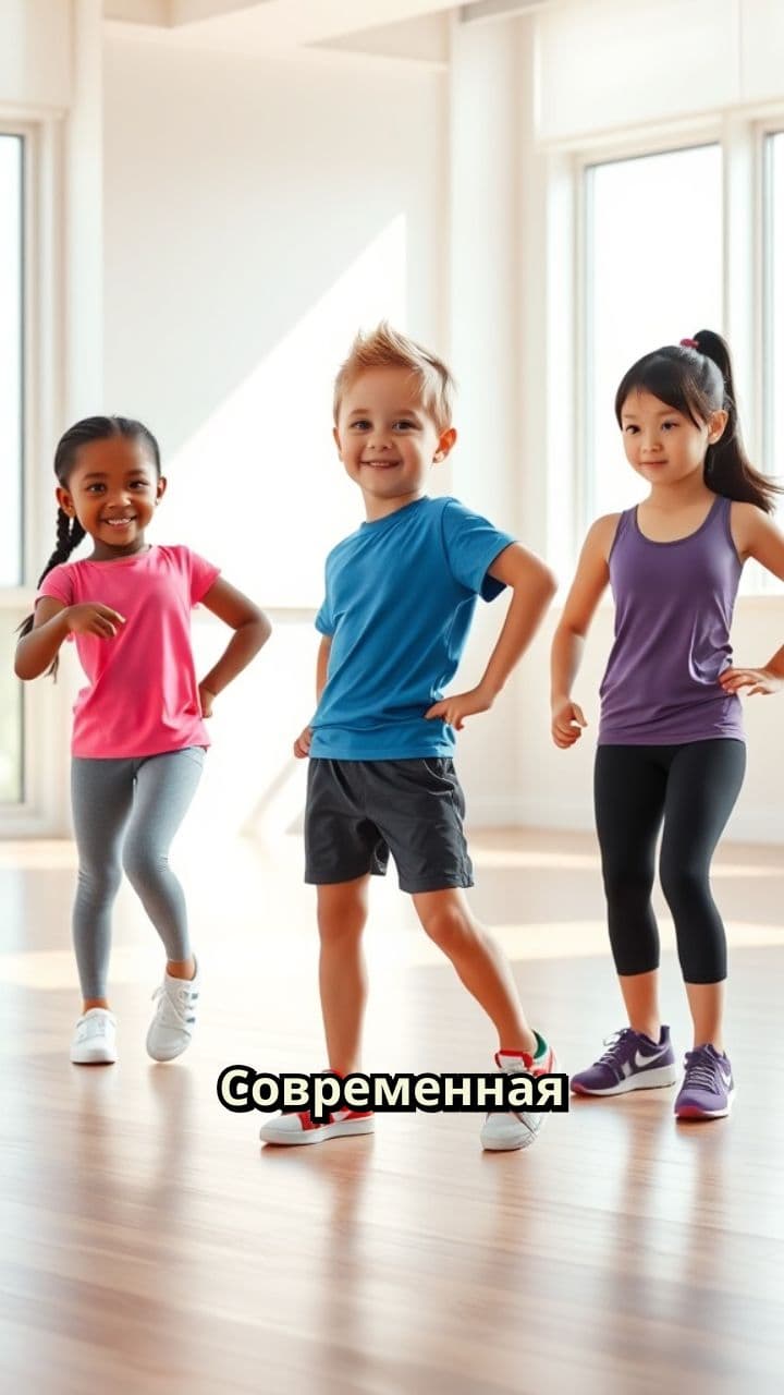 Современная разминка для детей