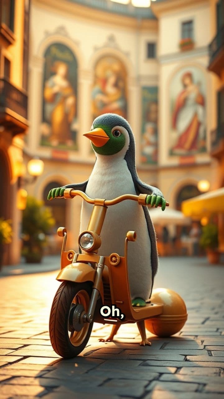 Cucupinguino e la Motoretta Spaghetti