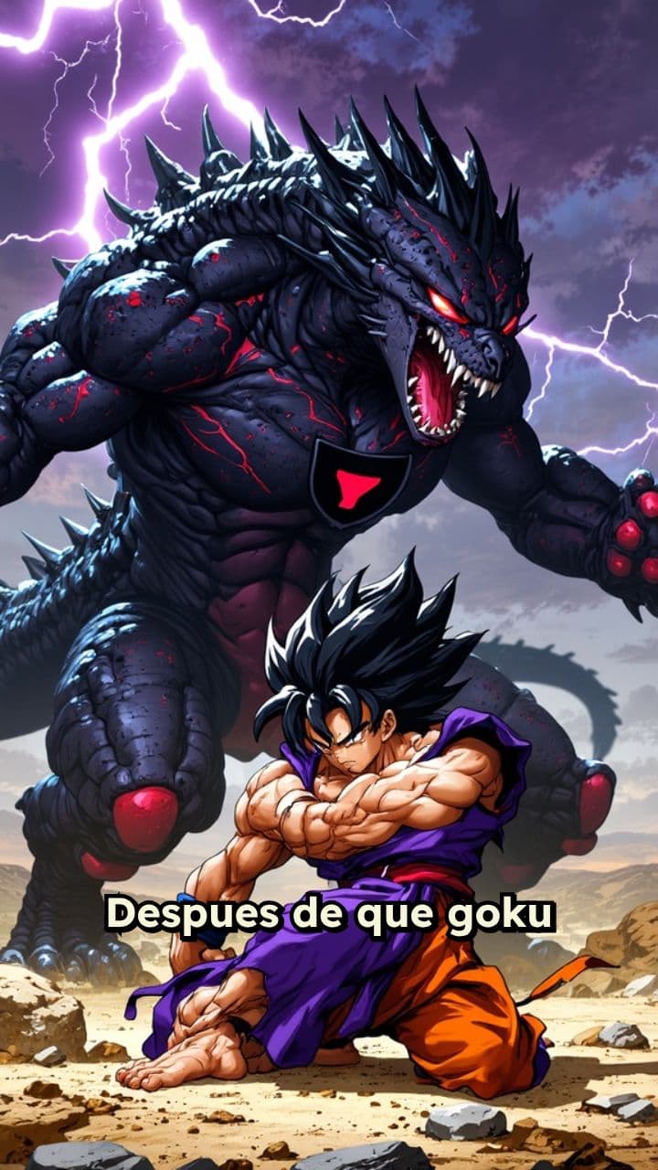 Gohan Bestia contra el Dragón de 1 Estrella