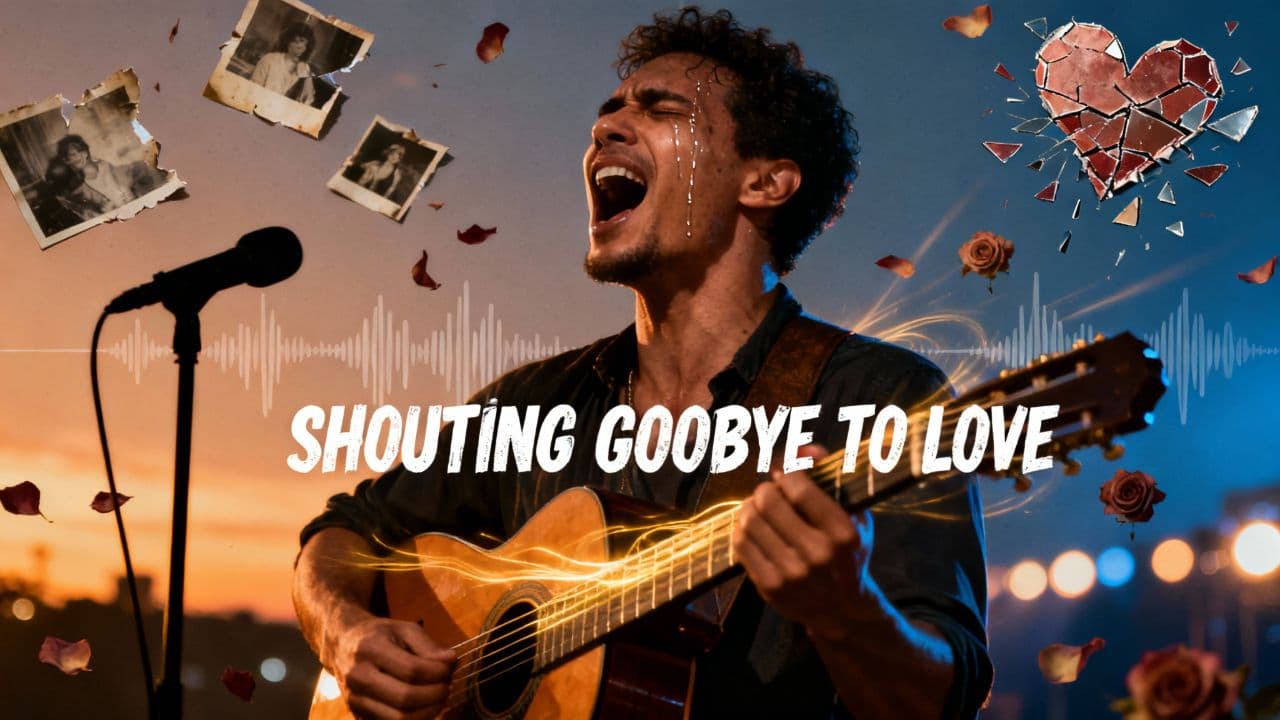 Shouting Goodbye to Love