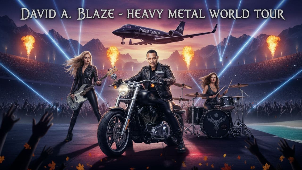 David A. Blaze - Heavy Metal World Tour