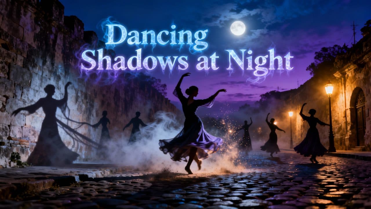 Dancing Shadows at Night