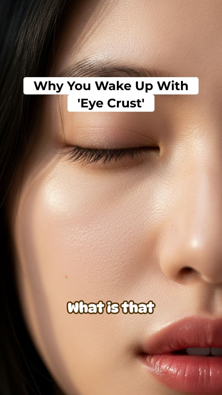 Why You Wake Up With Eye Crust