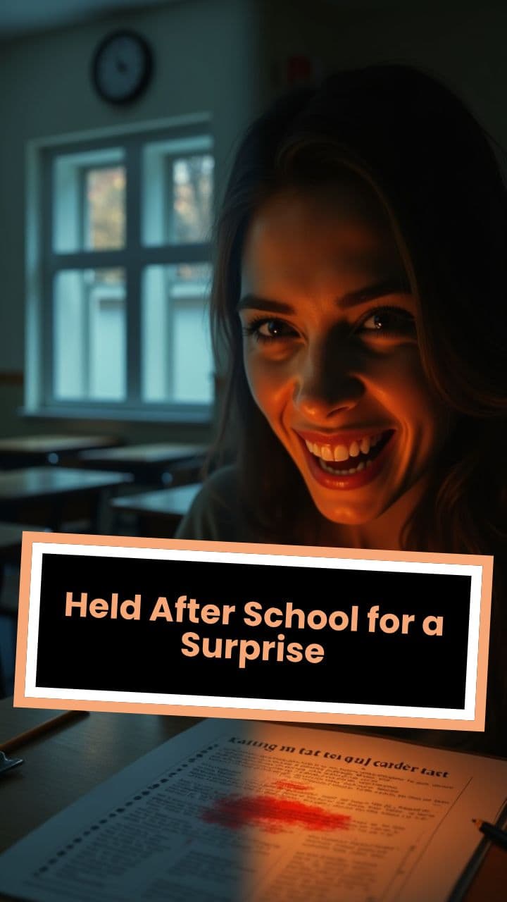 Held After School for a Surprise