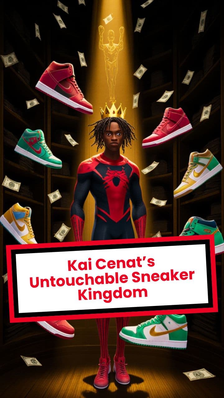 Kai Cenat’s Untouchable Sneaker Kingdom
