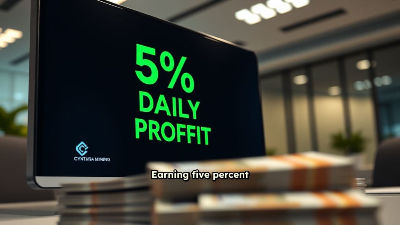 Cyntara Mining: Daily Profits Promised