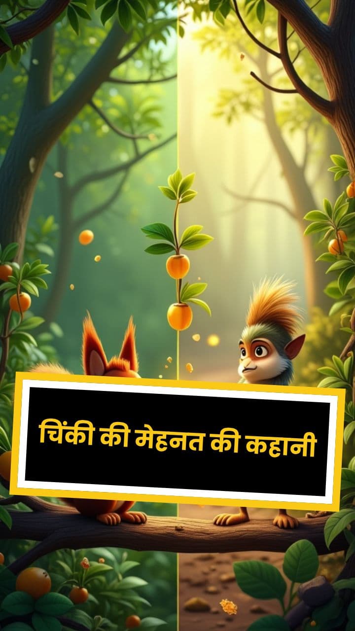 चिंकी की मेहनत की कहानी