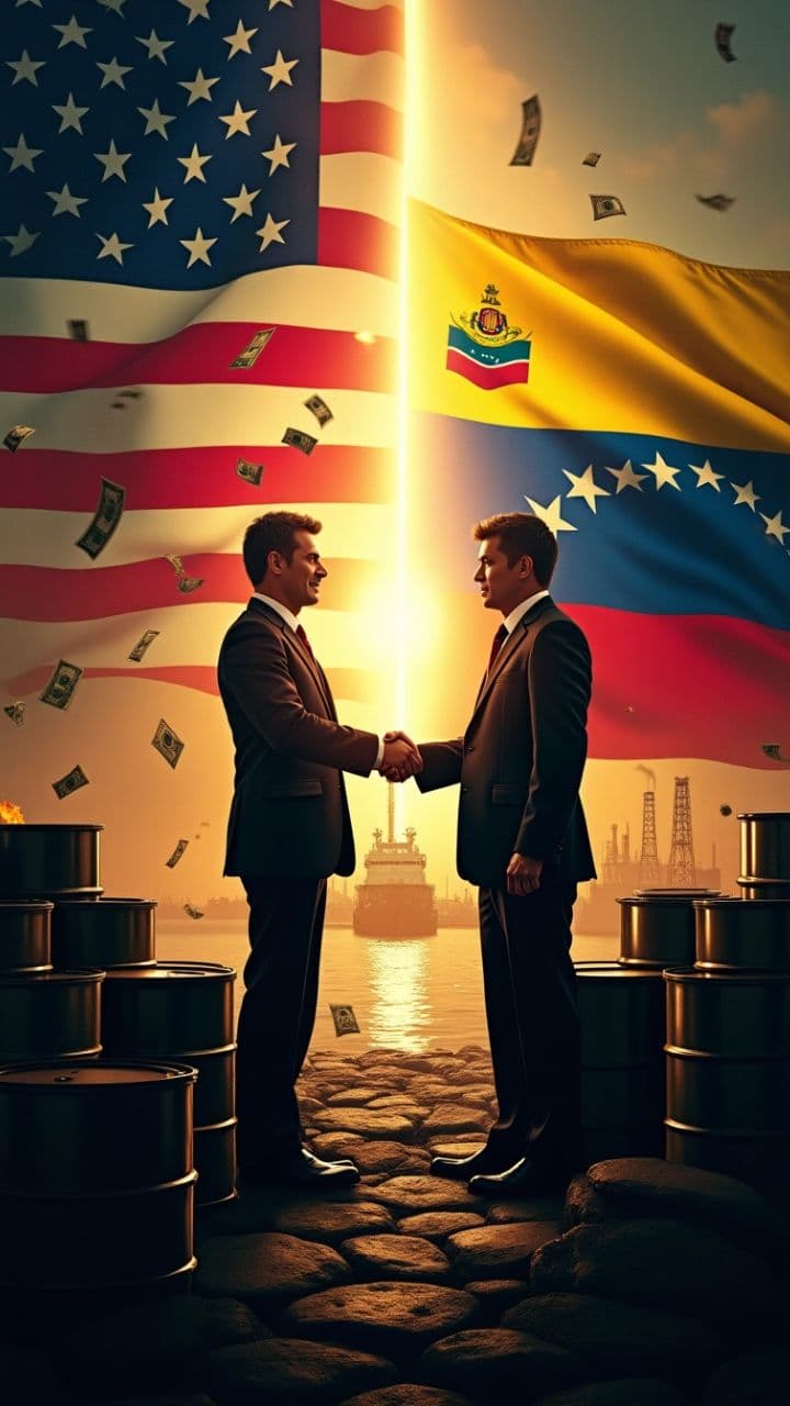 Acuerdo petrolero histórico EEUU-Venezuela