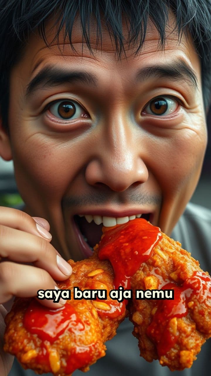 Ayam Geprek Level Lima yang Bikin Ketagihan