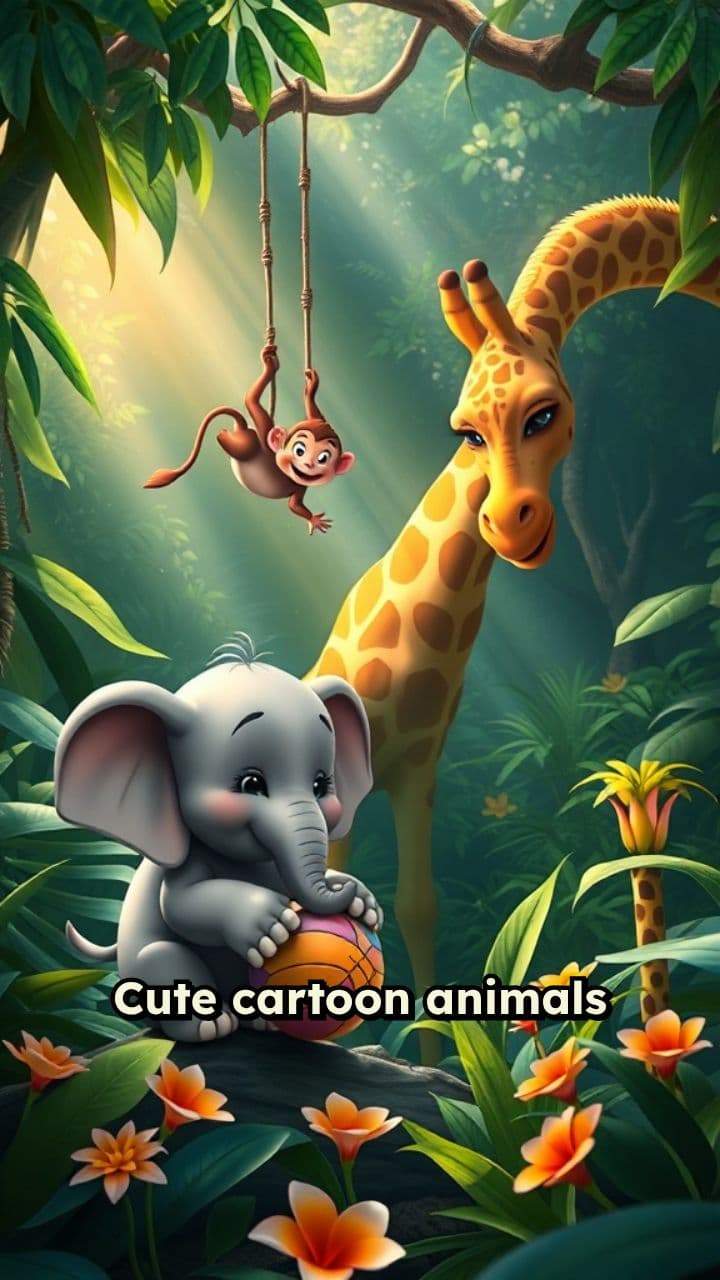 Jungle Fun with Baby Elephant