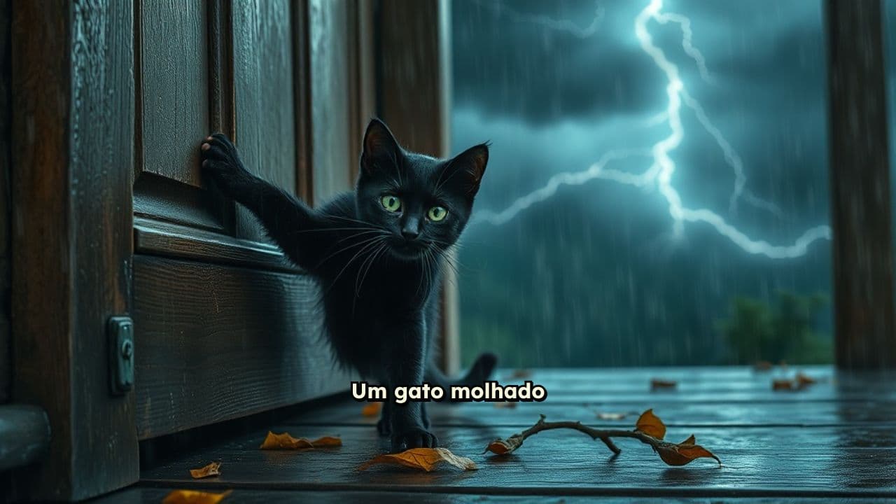 O Gato e a Tempestade Destrutiva