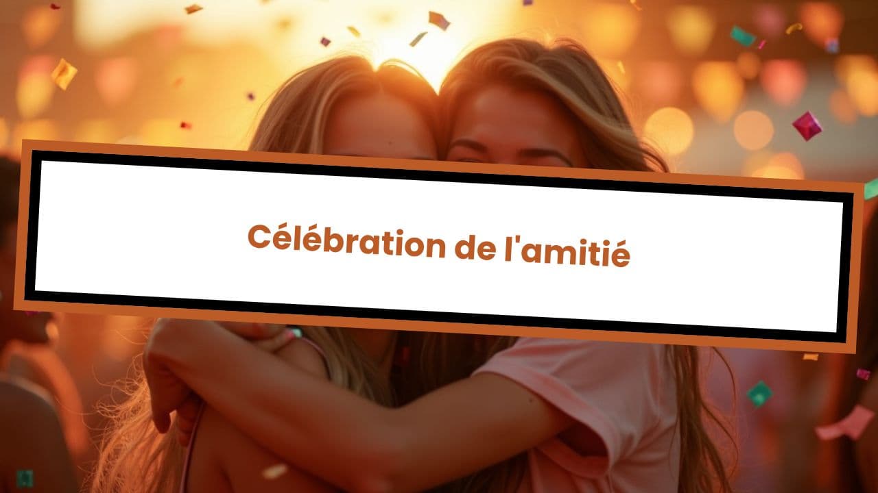 Célébration de l'amitié