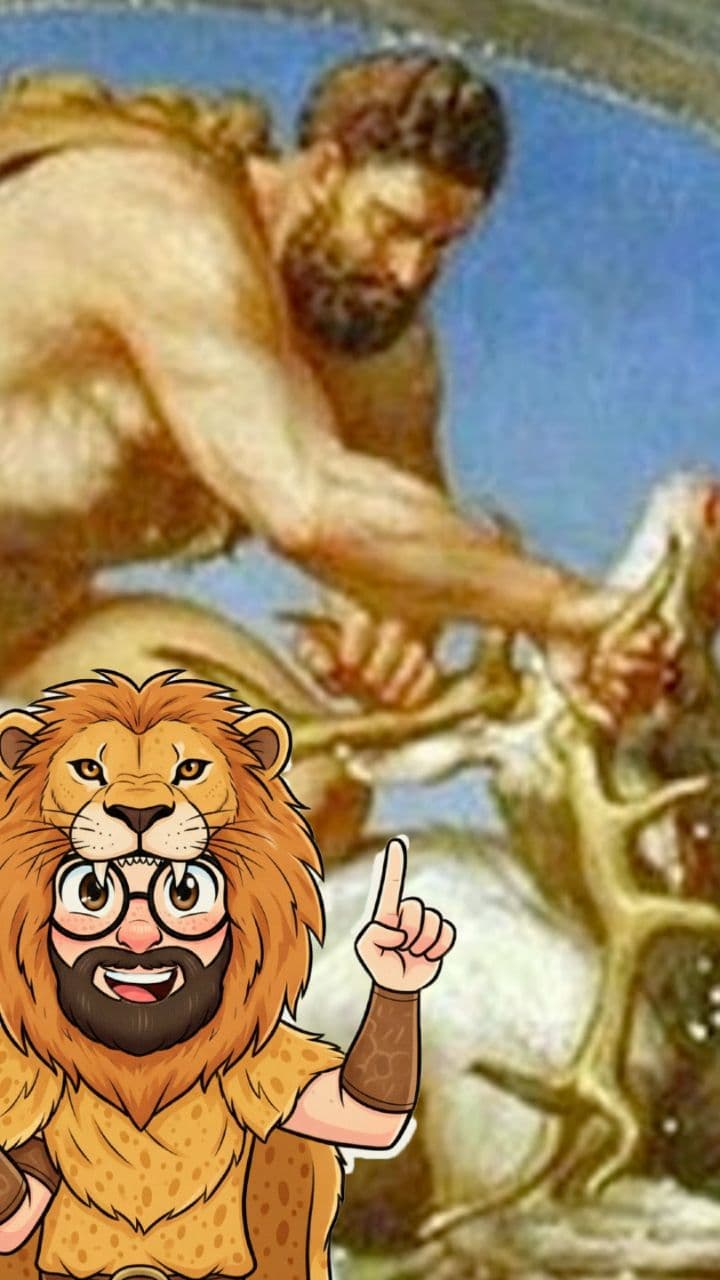 La captura de la cierva de Cerinea