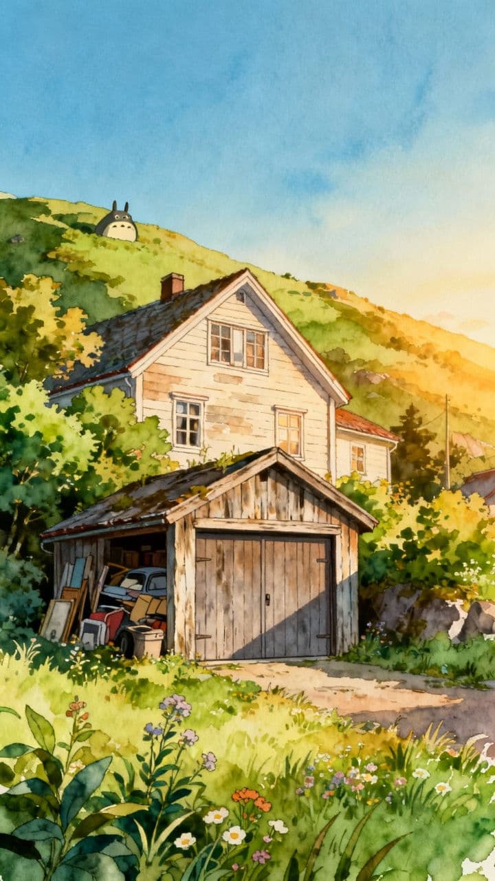 Garasjen: Kaos og pils