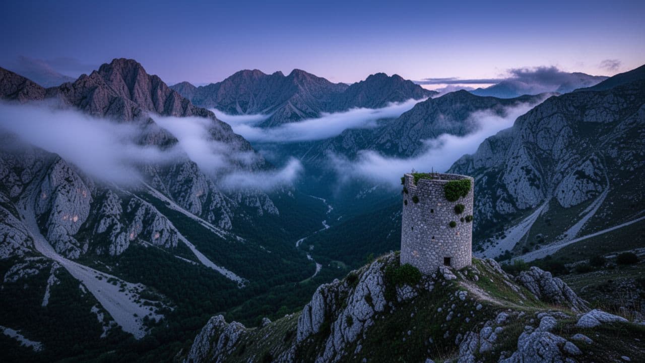 Mountains Walking Inside