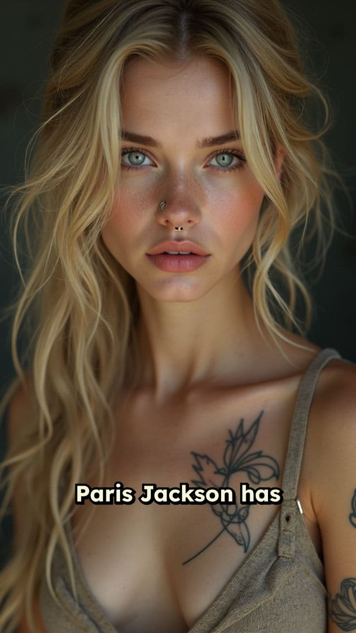 Paris Jackson's Perforated Septum Reminder