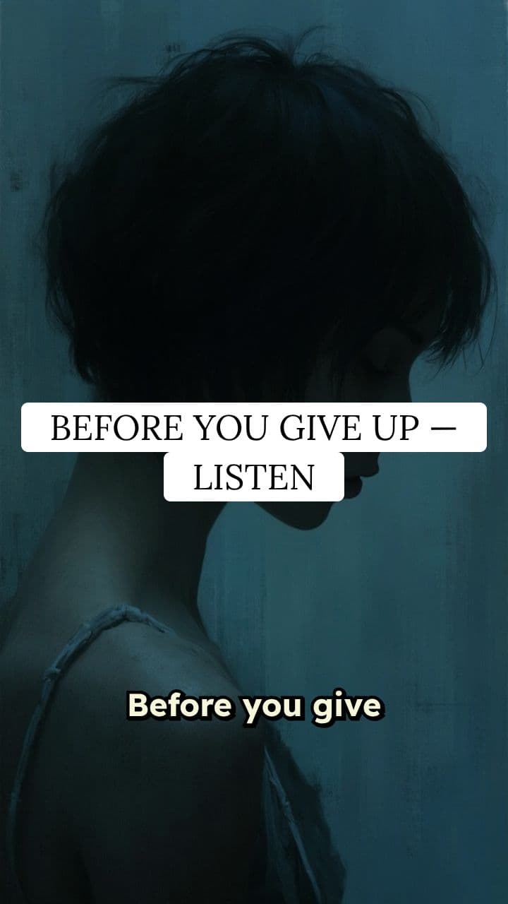 Don't Give Up