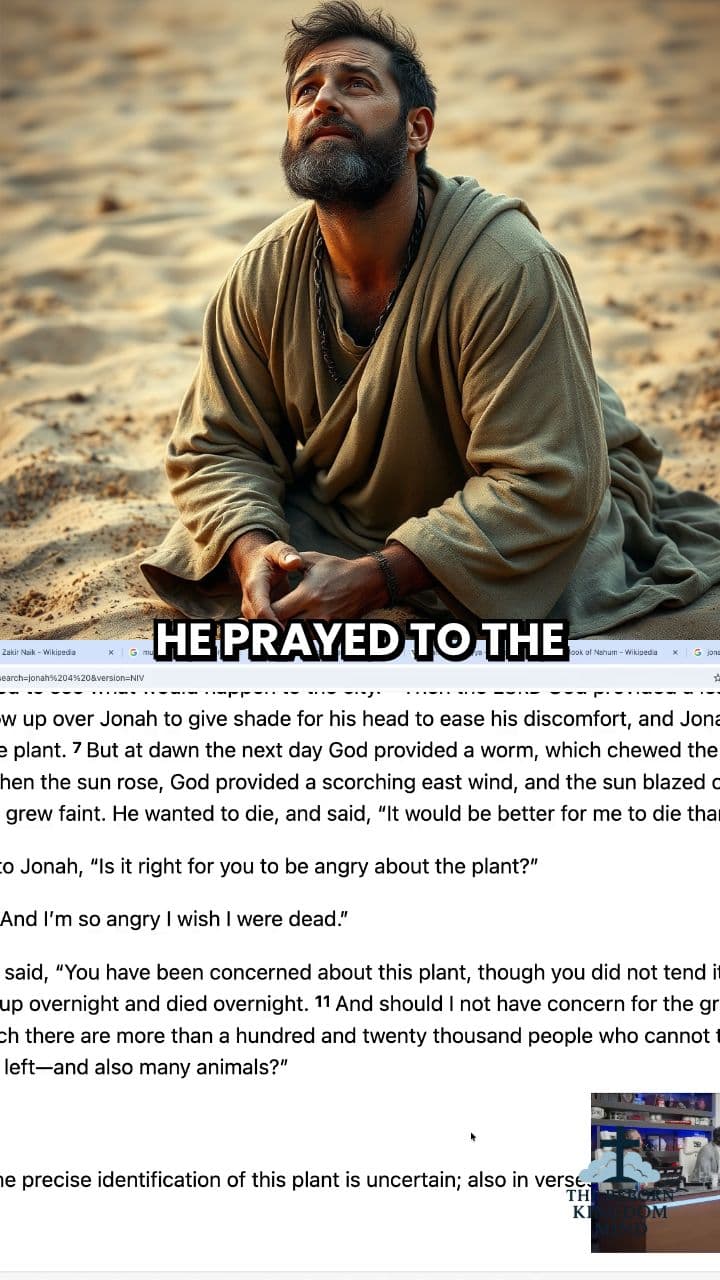 The Prophet Who Wanted God To Destroy His Enemies