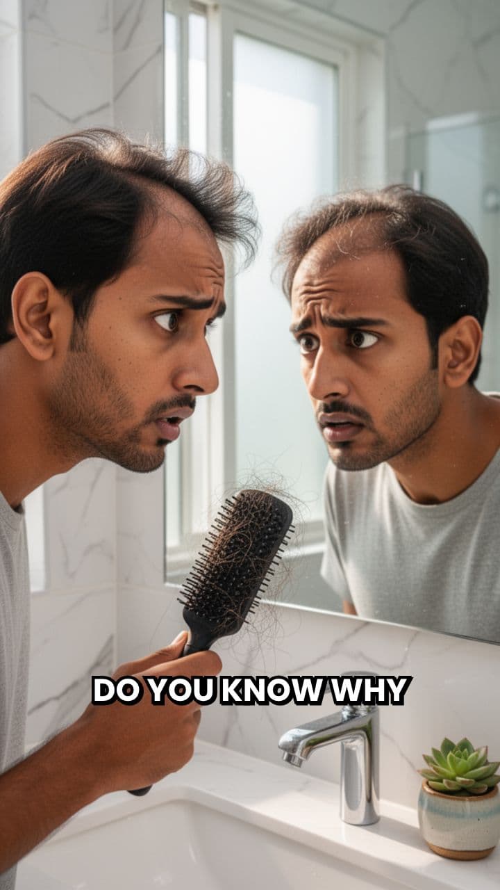 Why Young People Lose Hair Early