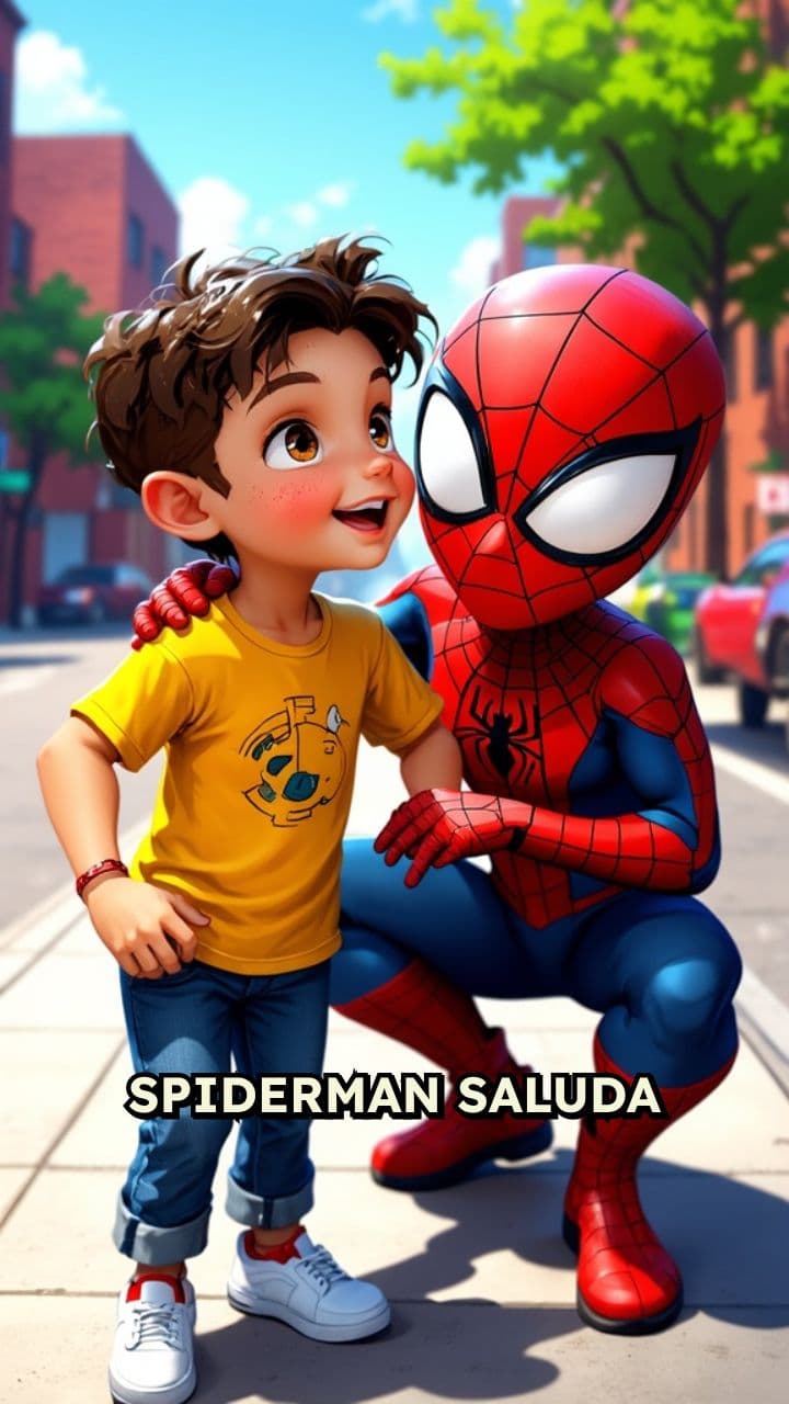 Spiderman aconseja a Joaquín