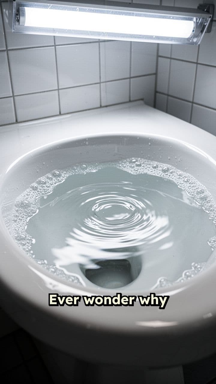 Why Toilets Swirl When Flushed