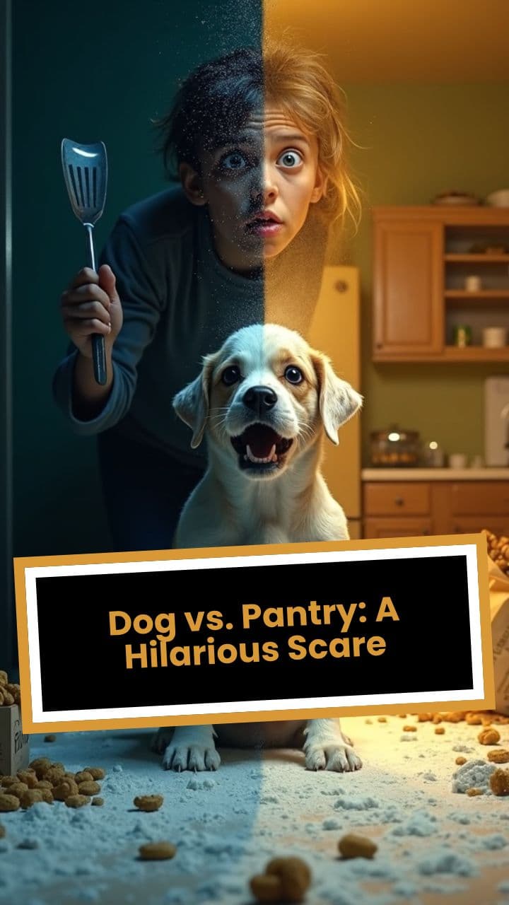 Dog vs. Pantry: A Hilarious Scare