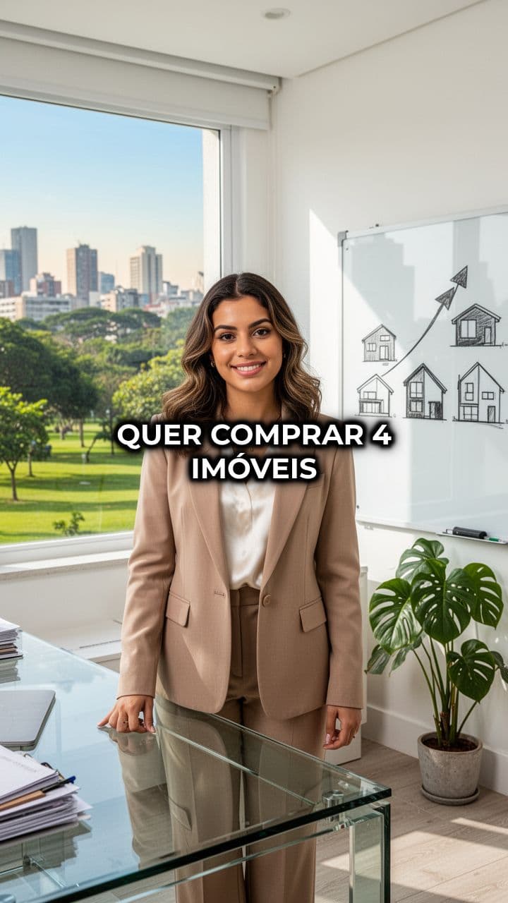 4 imóveis em 9 anos com consórcio