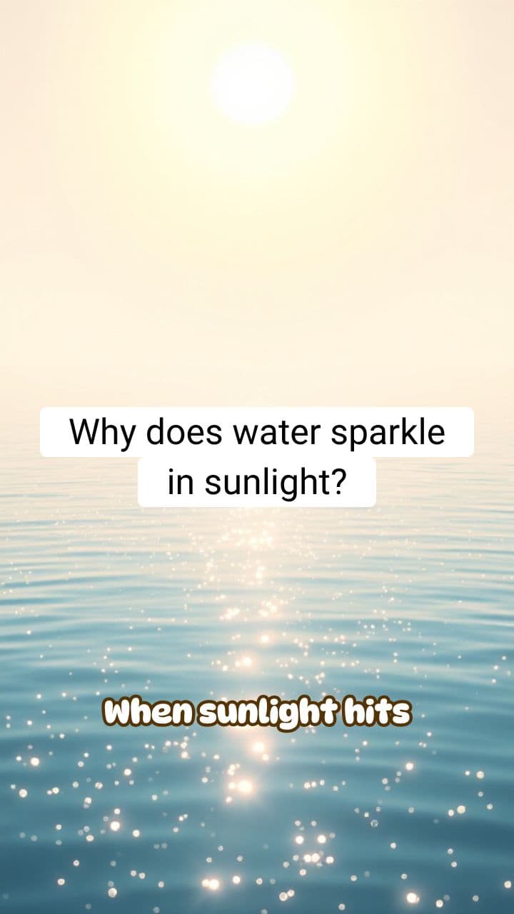 Why Does Water Sparkle in Sunlight? | RapidSmartFacts