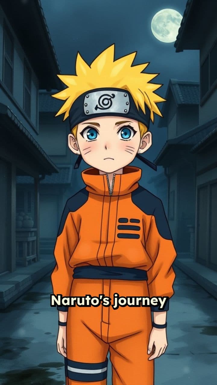 From Outcast to Hokage: Naruto's Journey