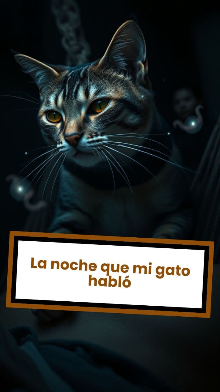 La noche que mi gato habló