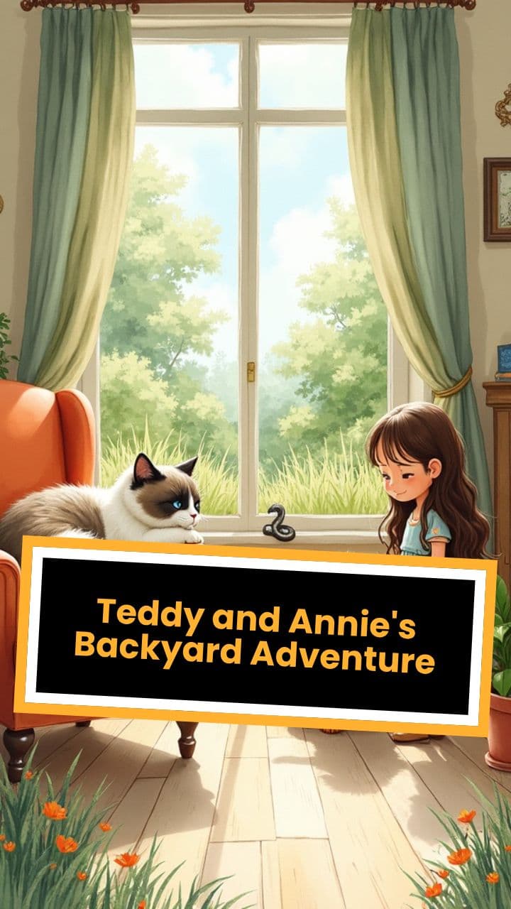Teddy and Annie's Backyard Adventure