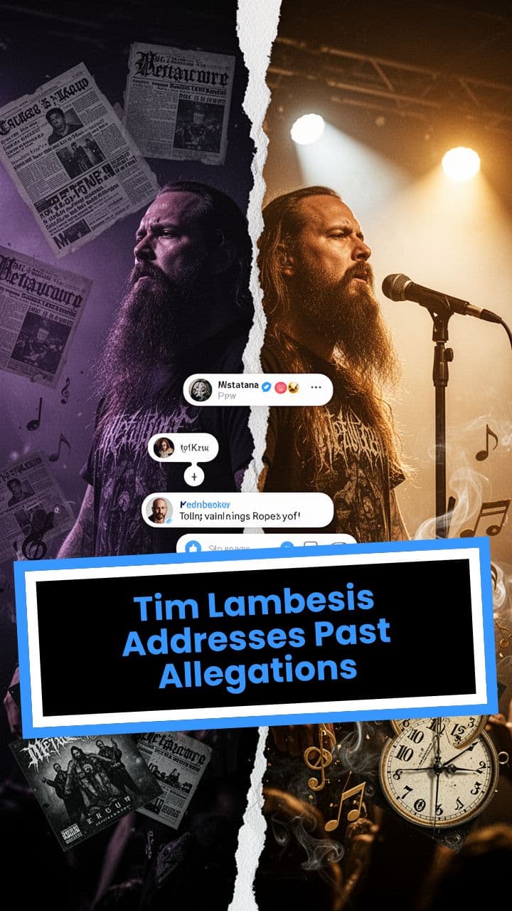 Tim Lambesis Issues Statement to Ex-Wife, Explains His Side