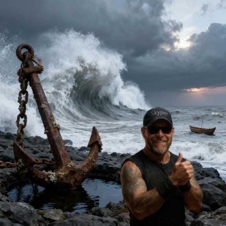 Anker oder Rettungsboot?