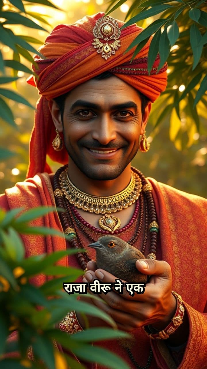 राजा और पंछी की दोस्ती