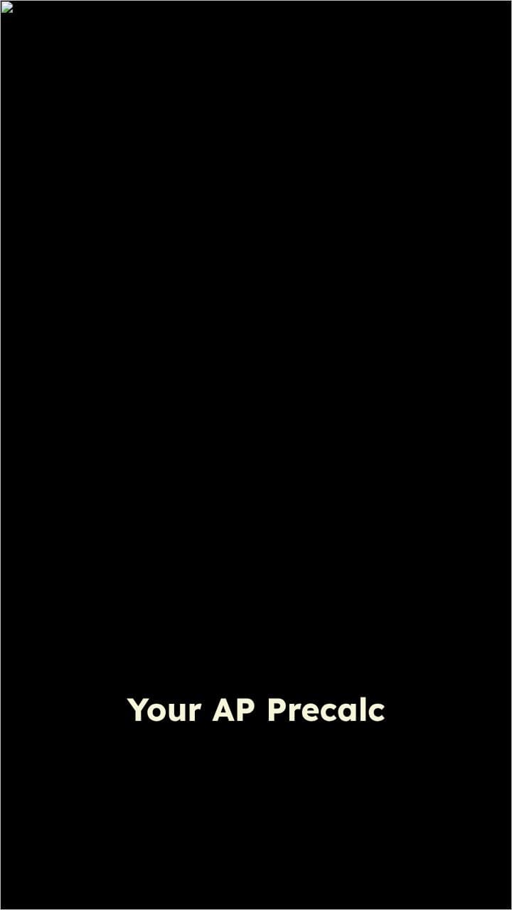 AP Precalc Semester 1 Review Nightmare