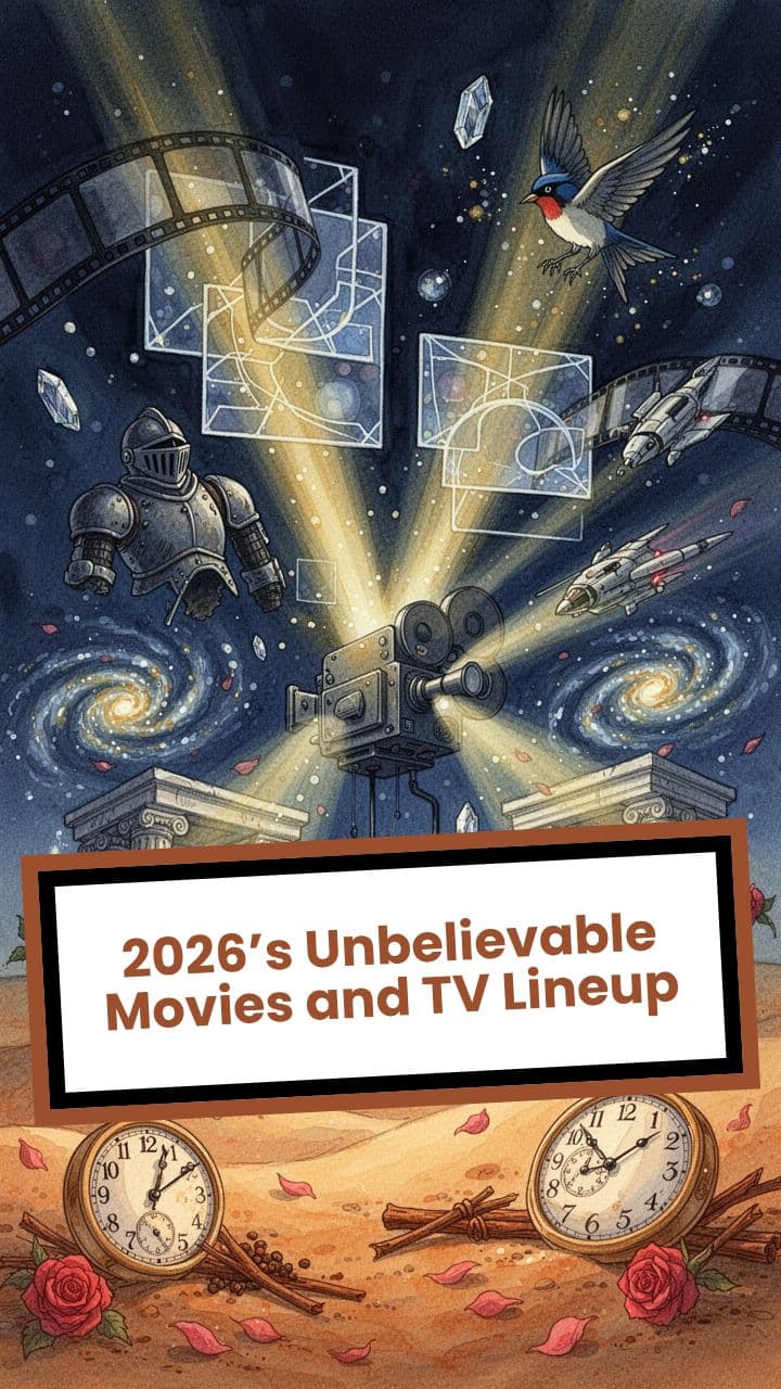 2026’s Unbelievable Movies and TV Lineup