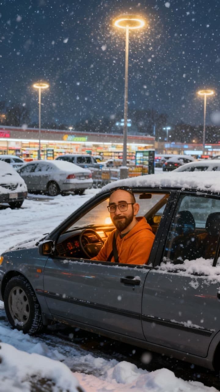 #6709 A Snowy Night Connection