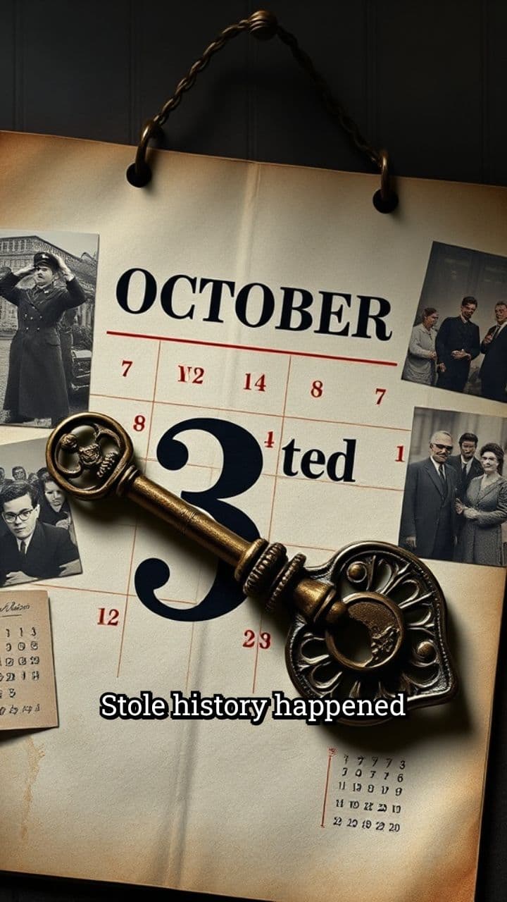 Three Historic Events on October 3rd